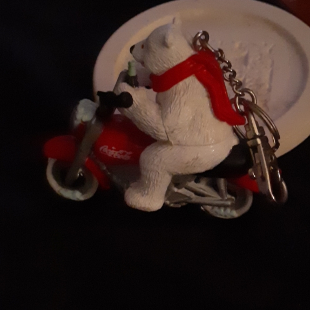 Coke vintage key ring